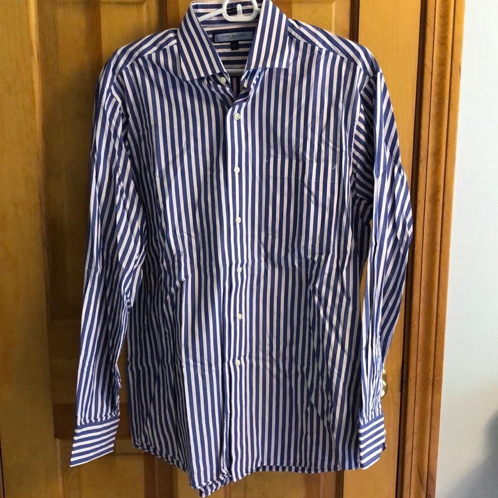 Tommy Hilfiger regular fit striped button down